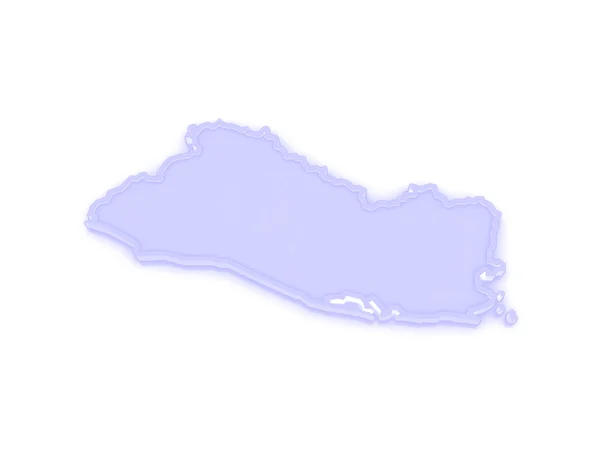 살바도르의 지도. — 스톡 사진