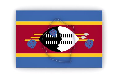 Svaziland Haritası.