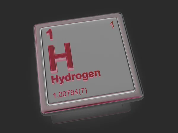 Idrogeno. Elemento chimico . — Foto Stock