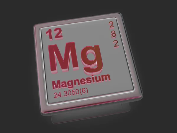 Magnezyum. kimyasal element. — Stok fotoğraf