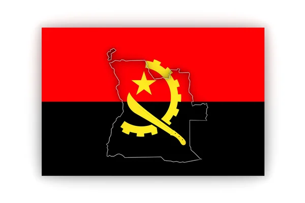 La mappa di angola . — Foto Stock