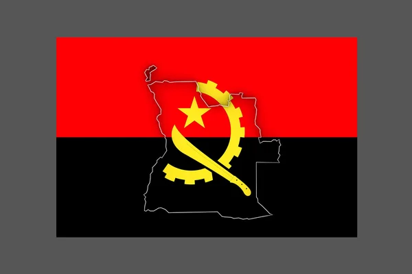 La mappa di angola . — Foto Stock