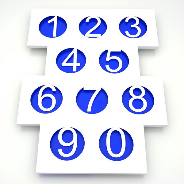 От нуля до девяти
.