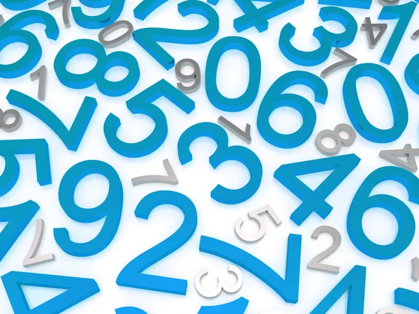 Background of numbers — Stock Photo, Image