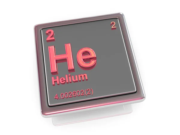 Helium. grundämne. — Stockfoto