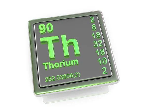 Thorium. Chemical element. — Stock Photo, Image