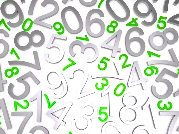 Background of numbers — Stock Photo, Image