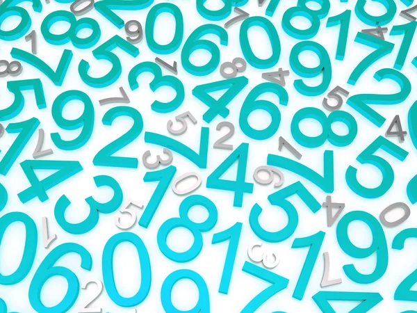 Background of numbers. — Stock Photo, Image