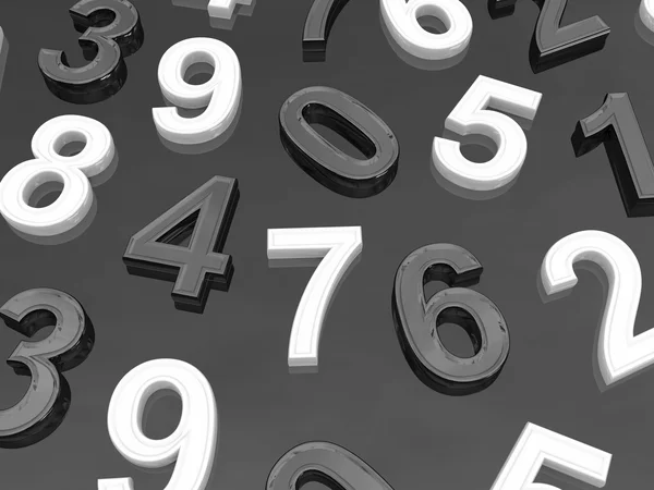 Background of numbers. — Stock Photo, Image