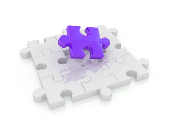 Puzzel. — Stockfoto