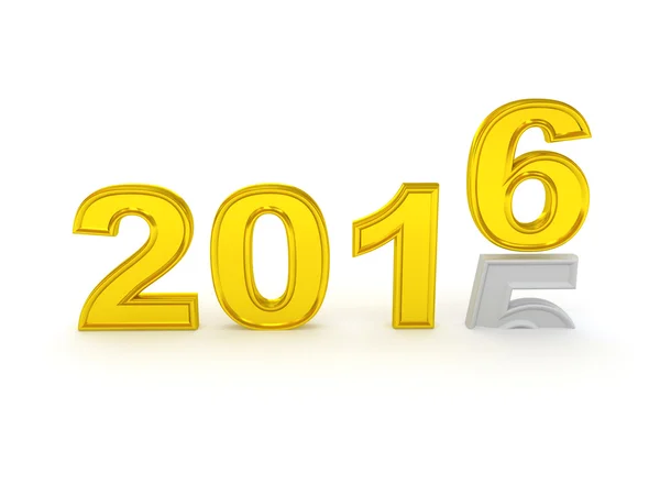 Happy New Year 2016. — Stock Photo, Image