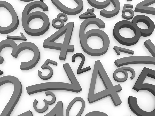 Background of numbers — Stock Photo, Image