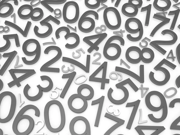 Background of numbers. — Stock Photo, Image