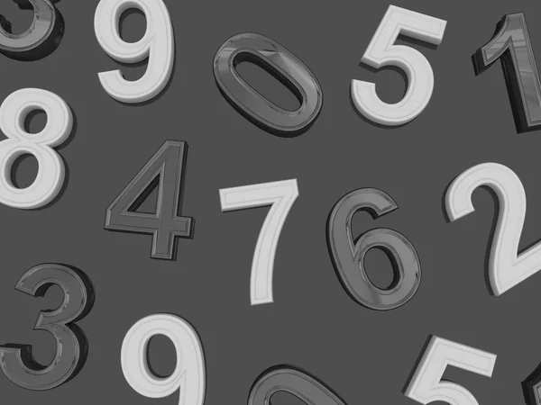 Background of numbers — Stock Photo, Image