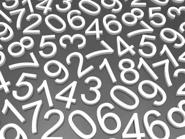 Background of numbers. — Stock Photo, Image