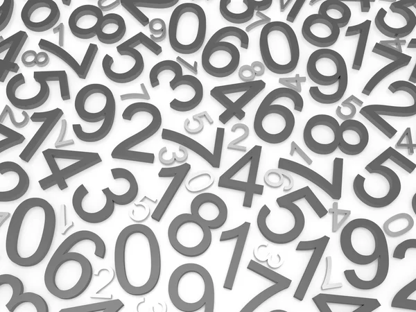 Background of numbers. — Stock Photo, Image