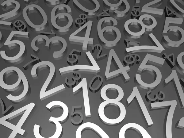 Background of numbers. — Stock Photo, Image