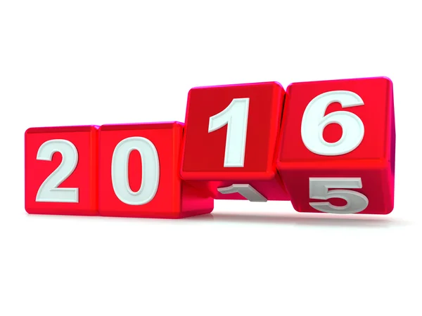 Feliz ano novo 2016. — Fotografia de Stock