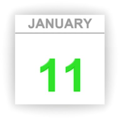 Takvim gününde. 3D