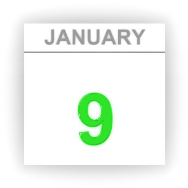 Takvim gününde. 3D