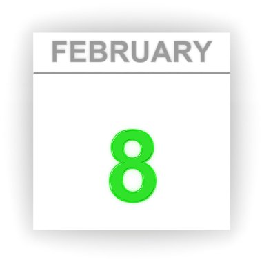 Takvim gününde. 3D