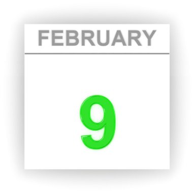 Takvim gününde. 3D