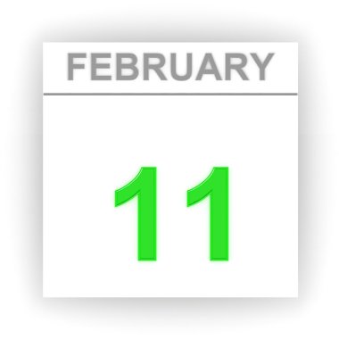 Takvim gününde. 3D