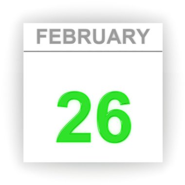 Takvim gününde. 3D