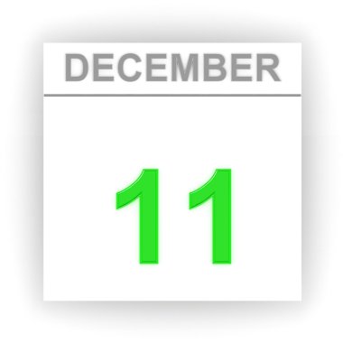 Takvim gününde. 3D