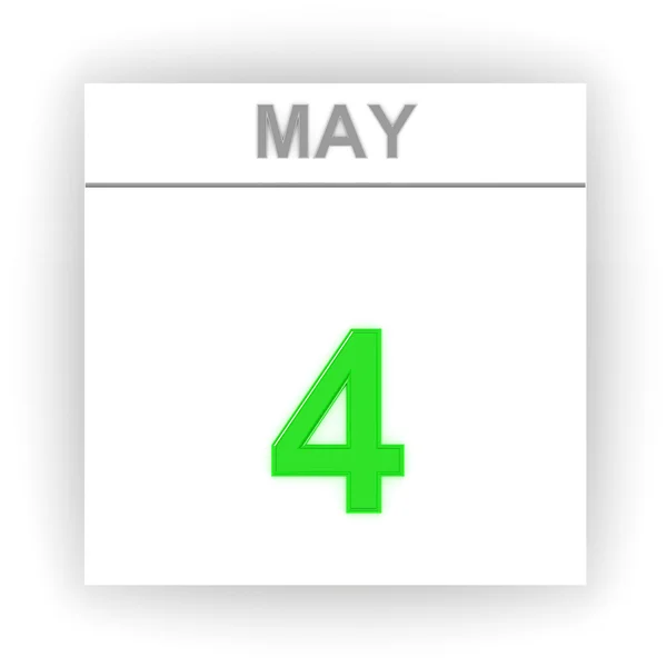 Day on the calendar. 3d — Stock Photo, Image