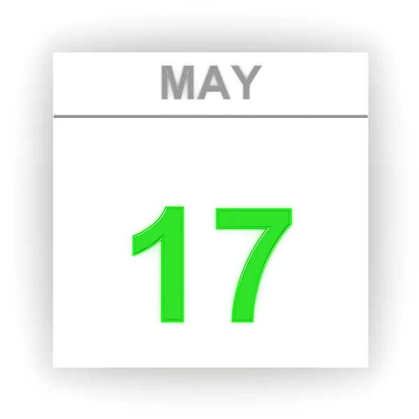 День в календаре. 3d — стоковое фото