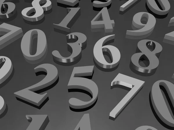 Background of numbers. — Stock Photo, Image