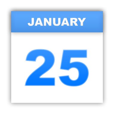 Takvim gününde. 3D