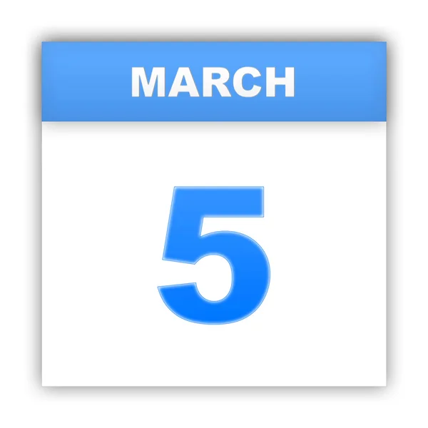 Day on the calendar. 3d — Stock Photo, Image