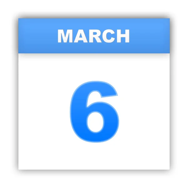 Day on the calendar. 3d — Stock Photo, Image