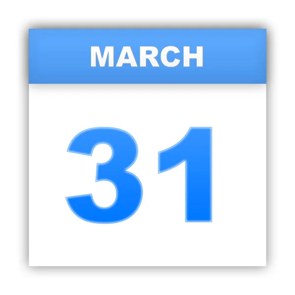 Day on the calendar. 3d — Stock Photo, Image