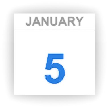 Takvim gününde. 3D