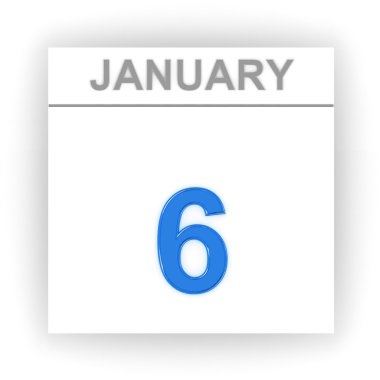 Takvim gününde. 3D