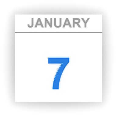 Takvim gününde. 3D