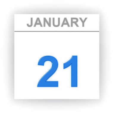 Takvim gününde. 3D