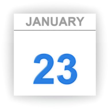 Takvim gününde. 3D