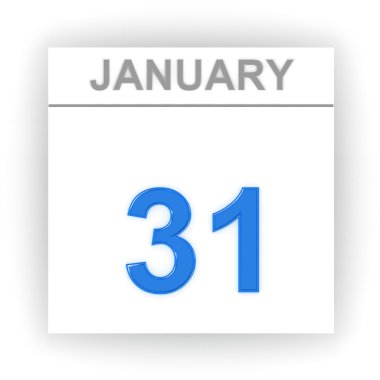 Takvim gününde. 3D