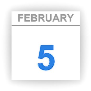 Takvim gününde. 3D