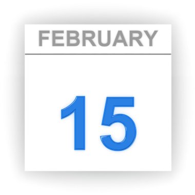 Takvim gününde. 3D