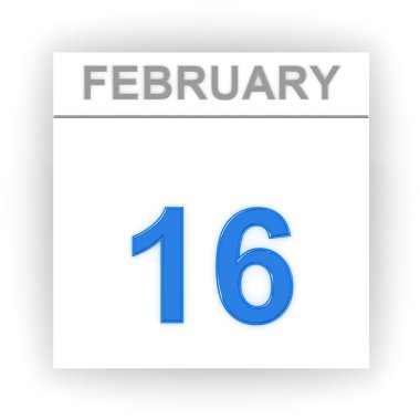 Takvim gününde. 3D