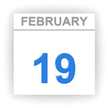 Takvim gününde. 3D