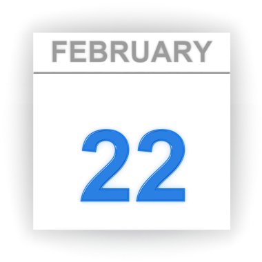 Takvim gününde. 3D