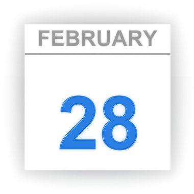 Takvim gününde. 3D