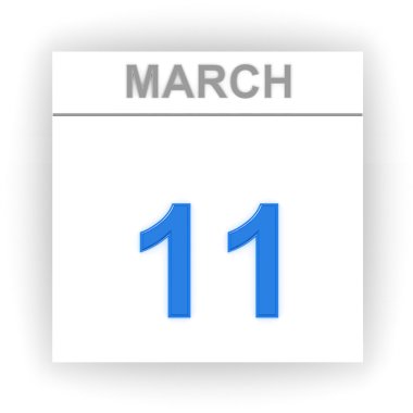 Takvim gününde. 3D