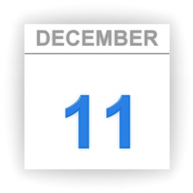 Takvim gününde. 3D